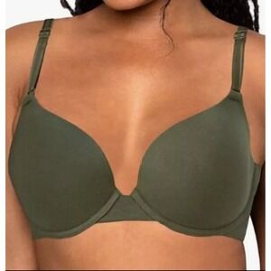Green T Shirt Bra Comfort Lightly‎ Lined Full Coverage Everyday Underwire